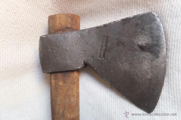 Antig&uuml;edades: Hacha marcado con mango - Foto 2