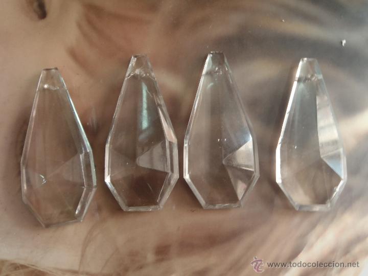 Antig&uuml;edades: CRISTALES PARA LAMPARA 8 CM - Foto 1