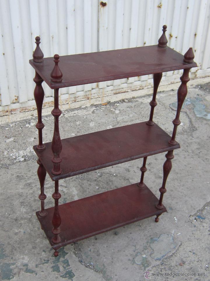 Antig&uuml;edades: ESTANTERIA EN MADERA - Foto 2