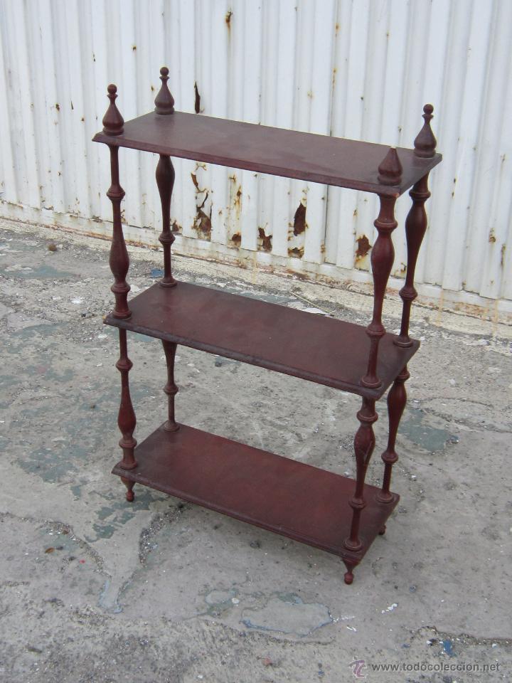 Antig&uuml;edades: ESTANTERIA EN MADERA - Foto 4