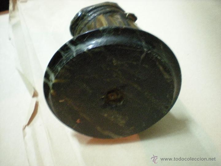 Antig&uuml;edades: TINTERO DE BRONCE, SIGLO XIX - Foto 3