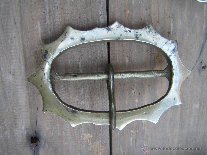 Antig&uuml;edades: HEBILLAS DE BRONCE - SXIX - LOTE DE 5. - Foto 6