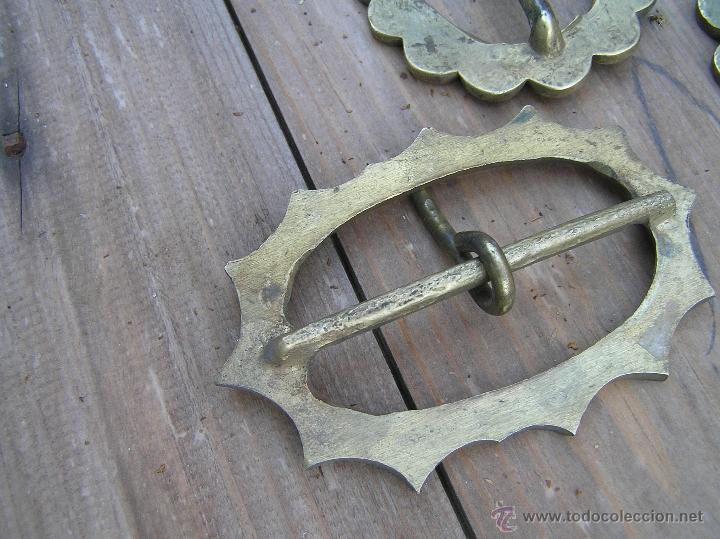 Antig&uuml;edades: HEBILLAS DE BRONCE - SXIX - LOTE DE 5. - Foto 13