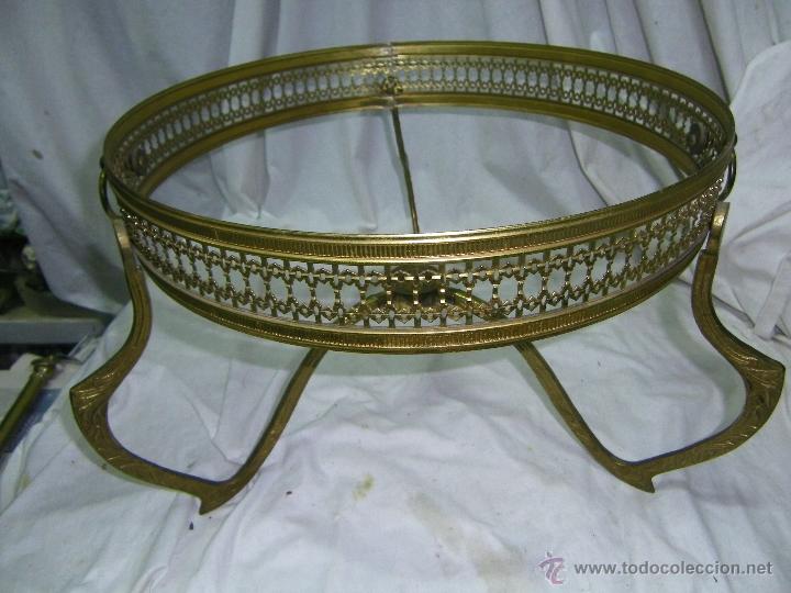 Antig&uuml;edades: BRASERO ANTIGUO CON BASE EXTRAIBLE - Foto 4