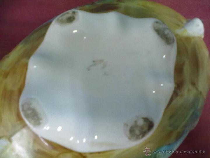 Antig&uuml;edades: SOPERA DE PORCELANA DECORADA AL OLEO. - Foto 9