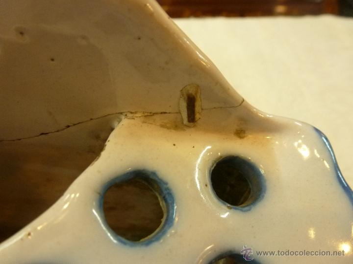 Antig&uuml;edades: jarron para colgar flores - Foto 13