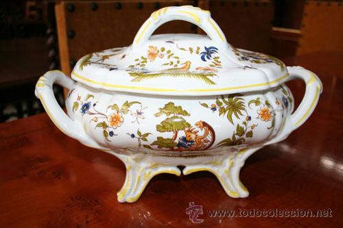 Antig&uuml;edades: SOPERA EN PORCELANA FRANCESA REF.5544 - Foto 5