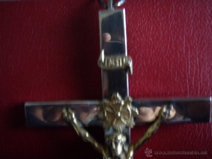 Antig&uuml;edades: Crucifijo de bronce. - Foto 8