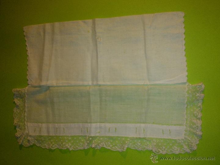 Antig&uuml;edades: FUNDA DE ALMOHAD&Oacute;N DE BEBE - Foto 2