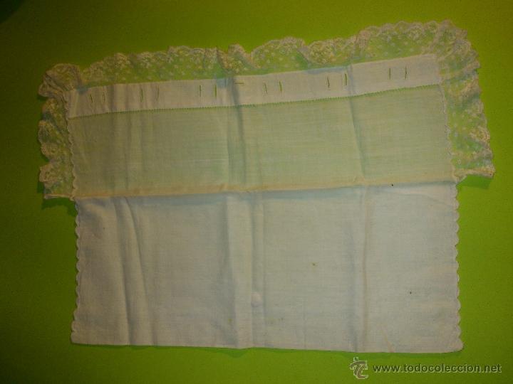 Antig&uuml;edades: FUNDA DE ALMOHAD&Oacute;N DE BEBE - Foto 3