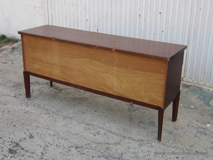 Antig&uuml;edades: MESA DE DESPACHO EN MADERA Y CONTRACHAPADO - Foto 6