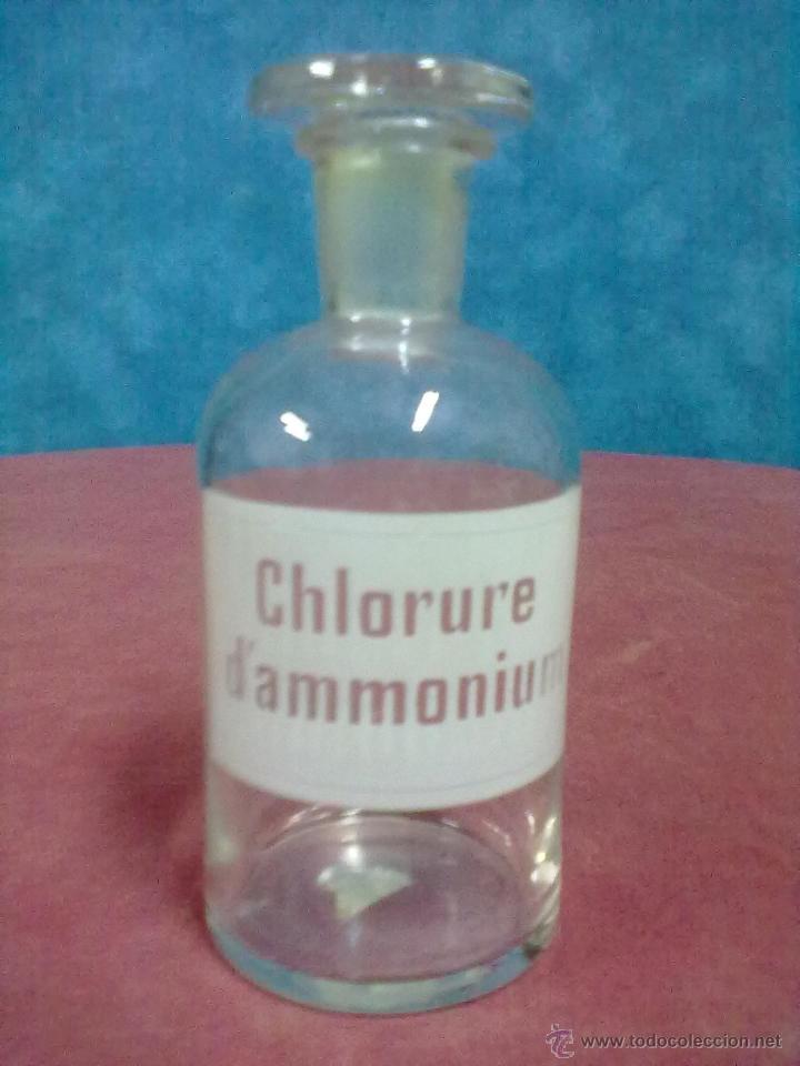 Antig&uuml;edades: BOTELLA CARTEL CHLORURE DAMMONIUM - Foto 1