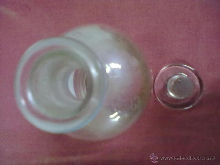 Antig&uuml;edades: BOTELLA LABORATORIO CON CARTEL CHLORURE DE CALCIUM - Foto 2