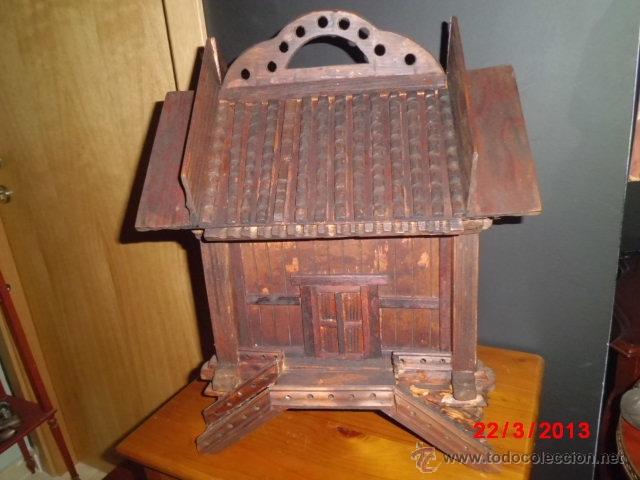 Antig&uuml;edades: CASA DE MADERA HECHA A MANO - Foto 1