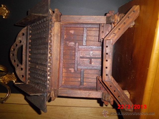 Antig&uuml;edades: CASA DE MADERA HECHA A MANO - Foto 5