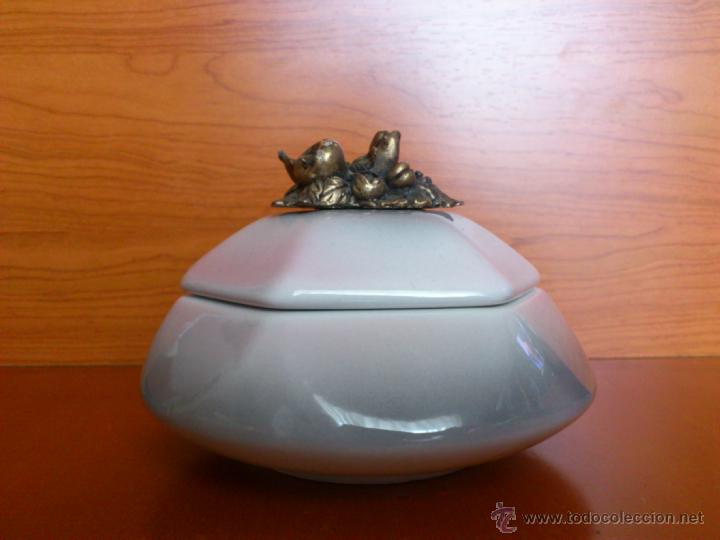 Antig&uuml;edades: Antiguo joyero en ceramica CAPODIMONTE - Foto 1