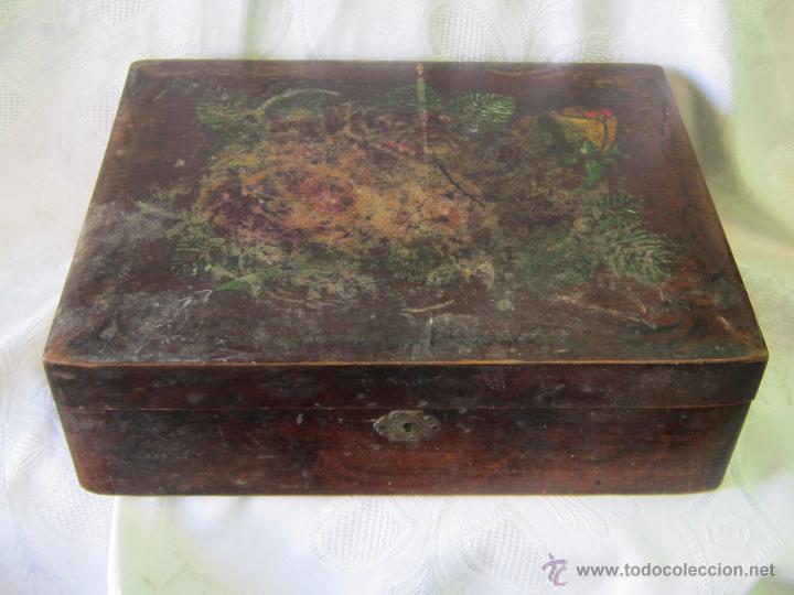 Antig&uuml;edades: CAJA ANTIGUA DE MADERA - Foto 1