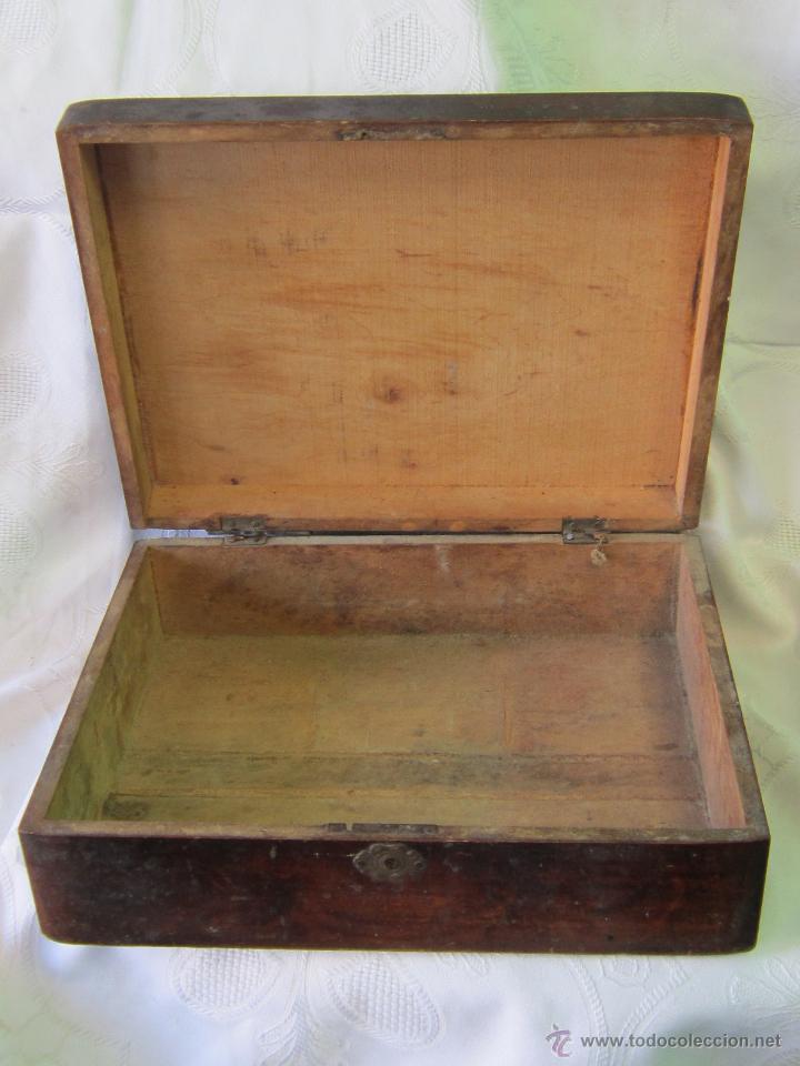 Antig&uuml;edades: CAJA ANTIGUA DE MADERA - Foto 3