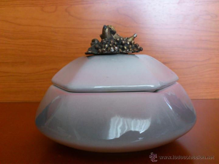Antig&uuml;edades: Antiguo joyero en ceramica CAPODIMONTE - Foto 4