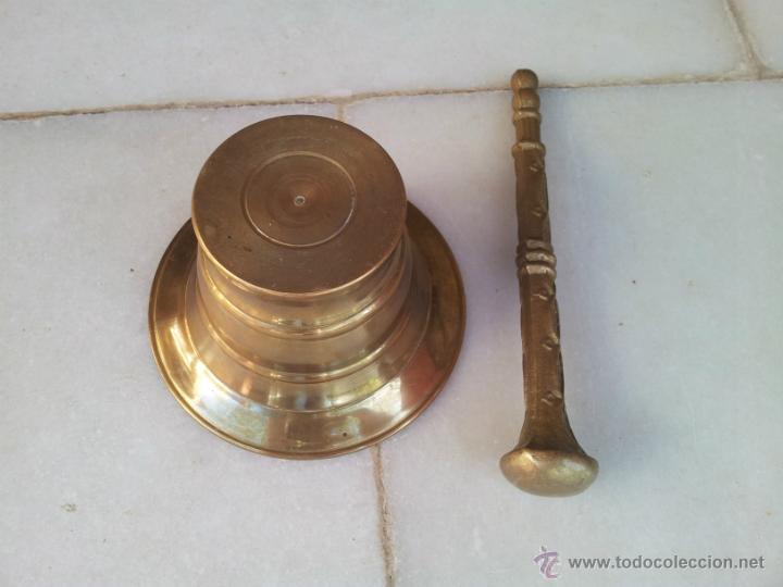 Antig&uuml;edades: Antiguo almirez &oacute; mortero en bonce - Foto 4