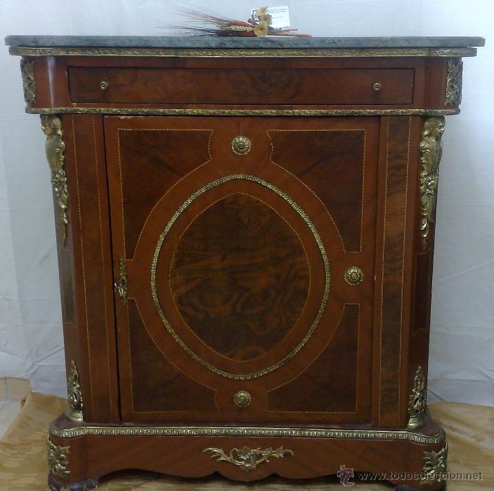 Antig&uuml;edades: ANTIGUO MUEBLE , ENTRED&Oacute;S, DE ESTILO FRANC&Eacute;S. - Foto 2