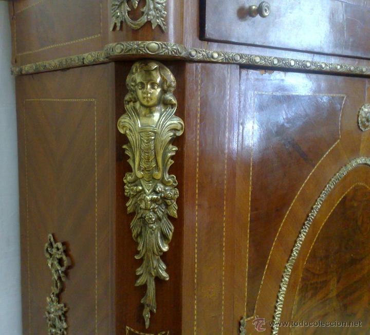 Antig&uuml;edades: ANTIGUO MUEBLE , ENTRED&Oacute;S, DE ESTILO FRANC&Eacute;S. - Foto 5