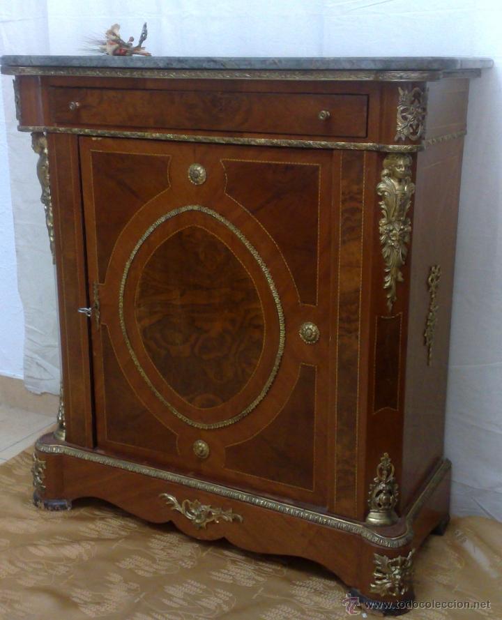Antig&uuml;edades: ANTIGUO MUEBLE , ENTRED&Oacute;S, DE ESTILO FRANC&Eacute;S. - Foto 12