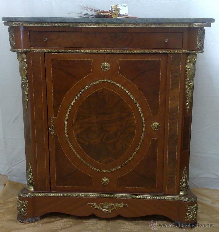 Antig&uuml;edades: ANTIGUO MUEBLE , ENTRED&Oacute;S, DE ESTILO FRANC&Eacute;S. - Foto 15
