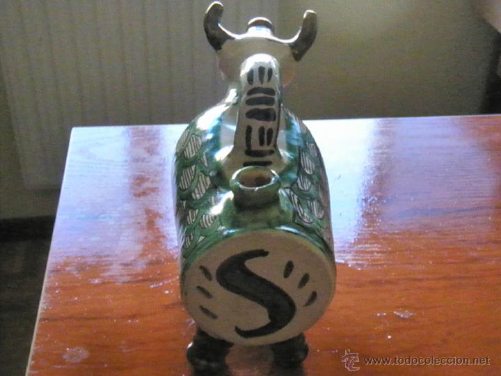 Antig&uuml;edades: BOTIJO VACA TORO DOMINGO PUNTER TERUEL - Foto 3