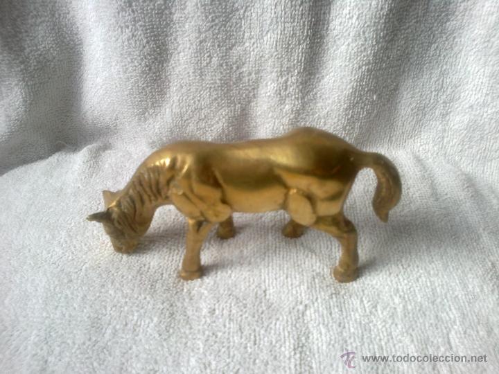 Antig&uuml;edades: ANTIGUO CABALLO DE BRONCE MIDE 13 CMS DE LARGO Y 7 CMS DE ALTO - Foto 3