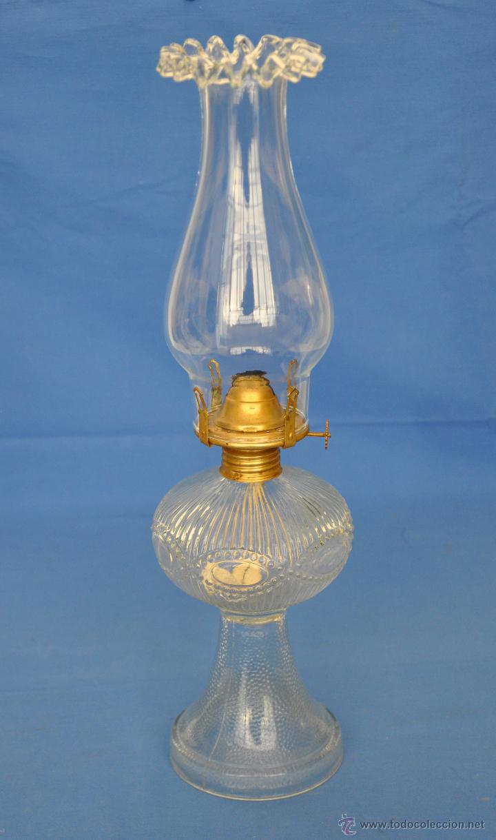 Antig&uuml;edades: Quinqu&eacute; de cristal completo. - Foto 1