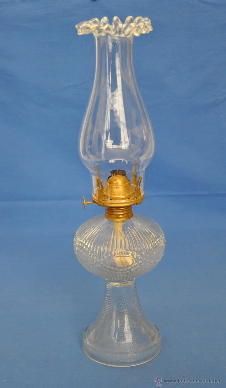 Antig&uuml;edades: Quinqu&eacute; de cristal completo. - Foto 2