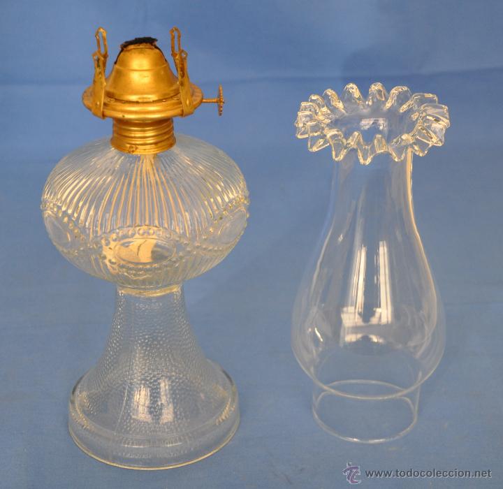 Antig&uuml;edades: Quinqu&eacute; de cristal completo. - Foto 3