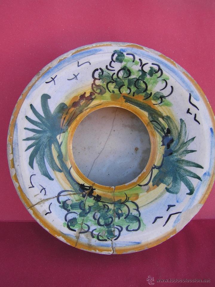 Antig&uuml;edades: ESCUPIDERA DECORADA. circa 1900. MANISES . LA UNIVERSAL. F.A. - Foto 9