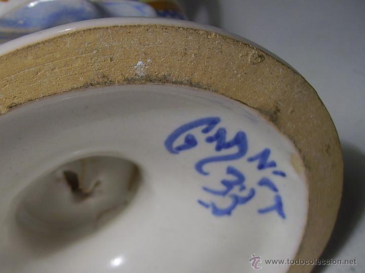 Antig&uuml;edades: BOMBONERA CERAMICA DE MANISES - Foto 6