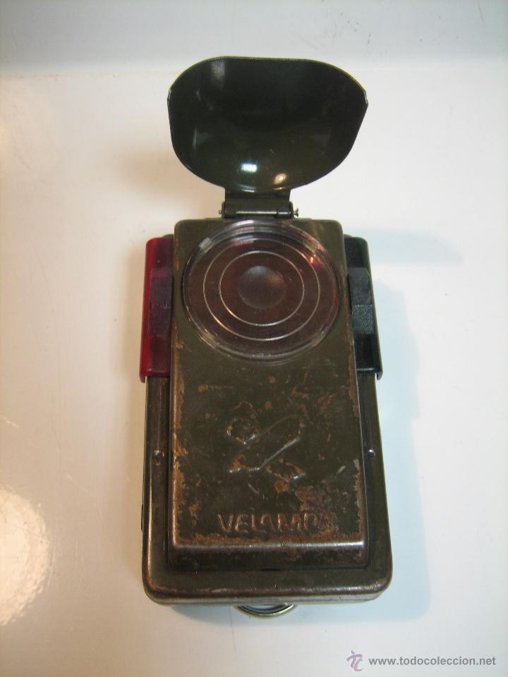 Antig&uuml;edades: ANTIGUA LINTERNA DE SE&Ntilde;ALES MARCA VELAMP. - Foto 2