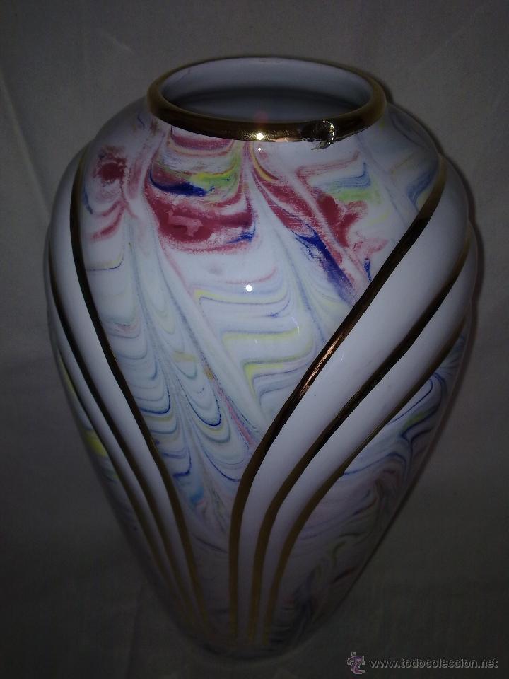 Antig&uuml;edades: jarron de porcelana de Manises - Foto 5