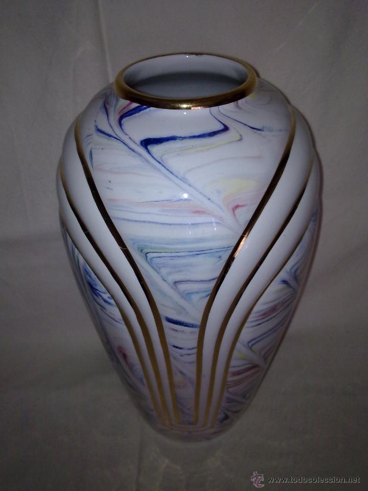 Antig&uuml;edades: jarron de porcelana de Manises - Foto 7