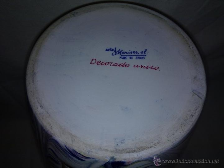 Antig&uuml;edades: jarron de porcelana de Manises - Foto 10