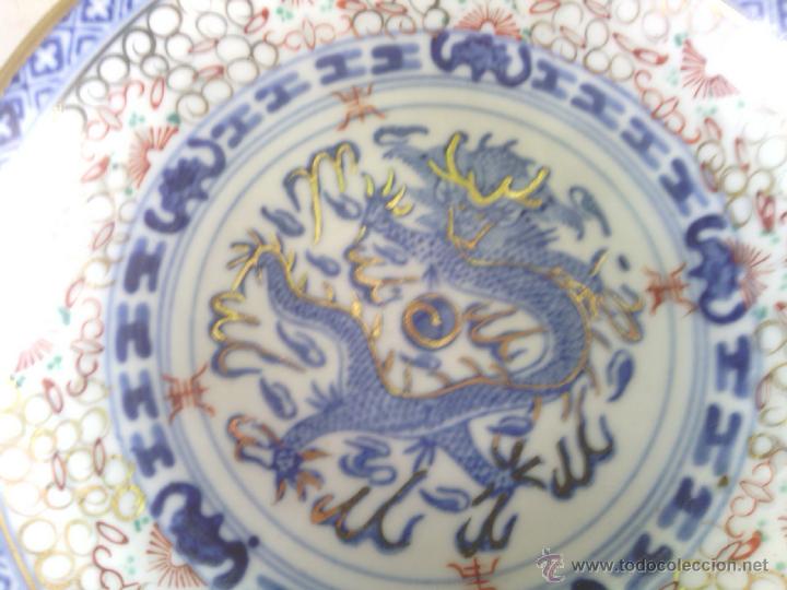Antig&uuml;edades: dos antiguos platos de macau - Foto 2