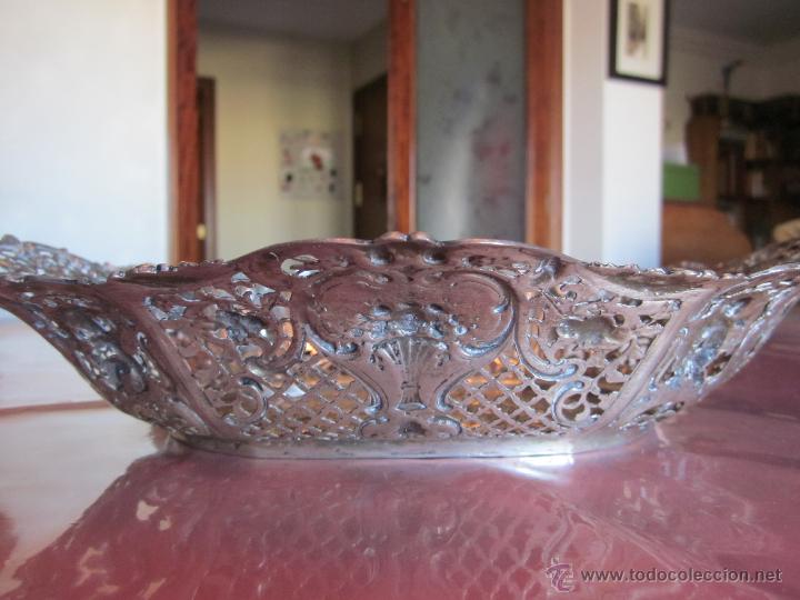 Antig&uuml;edades: BANDEJA DE PLATA DE LEY 916 - Foto 4