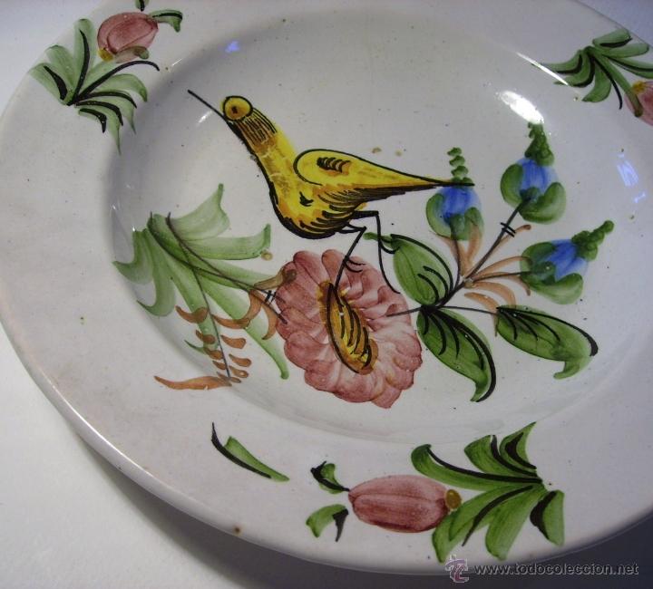 Antig&uuml;edades: PLATO  CERAMICA  DE  MANISES - Foto 4
