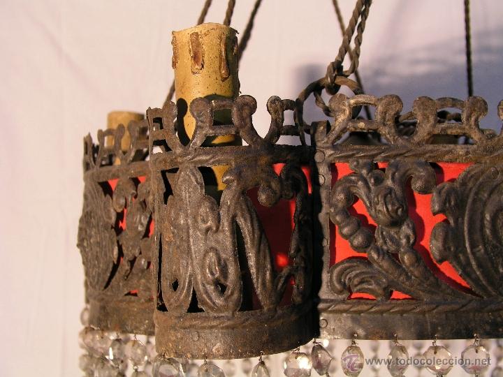 Antig&uuml;edades: LAMPARA CASTILLO A&Ntilde;O 1930 - Foto 20
