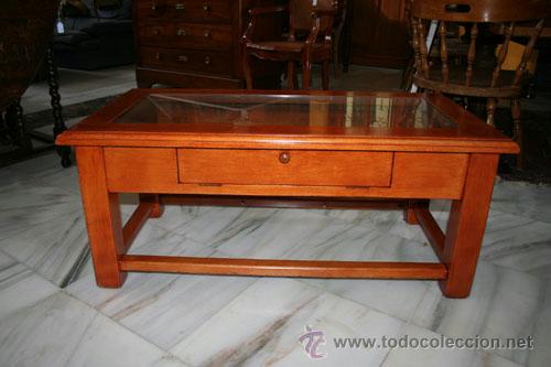 Antig&uuml;edades: MESA DE CENTRO,ROBLE REF.5572 - Foto 1