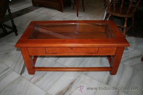 Antig&uuml;edades: MESA DE CENTRO,ROBLE REF.5572 - Foto 3