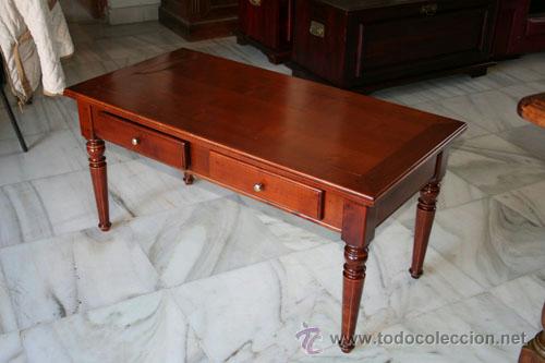 Antig&uuml;edades: MESA DE CENTRO,CEREZO REF.5568 - Foto 6
