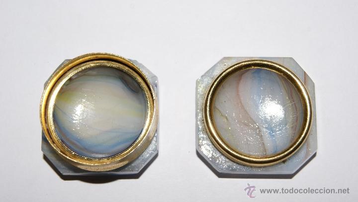 Antig&uuml;edades: Antiguo pastillero de cristal - Foto 10