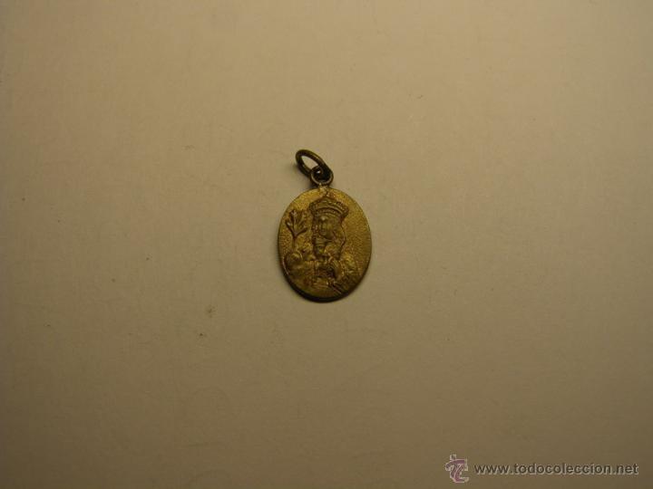 Antig&uuml;edades: Medalla religiosa de la Virgen de Montserrat. - Foto 1