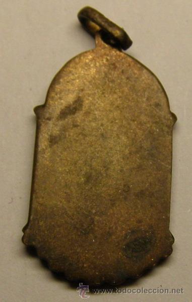 Antig&uuml;edades: Medalla religiosa de la Virgen del Pilar. - Foto 2