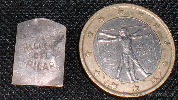 Antig&uuml;edades: Medalla virgen del pilar en plata - Foto 2